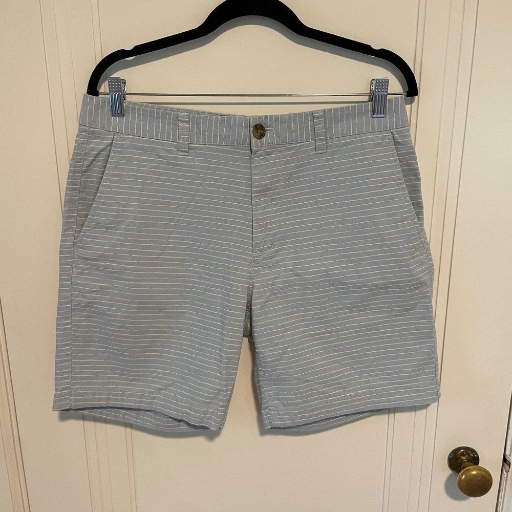 Bonobos Striped Chino Shorts Size 33 Inseam 7"